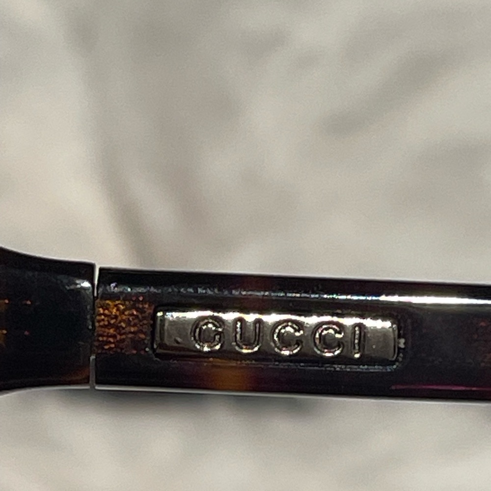 Gucci GG2486/N/Srectangular estilo carey y logo en los brazos - Picture 4 of 7